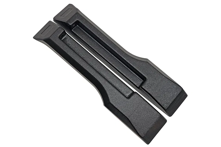 DZ4619 – DEE ZEE Door Hinge, Door Half Hinge Black Plastic Set Of 4 With Mounting Hardware - view 3